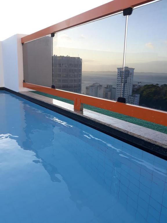 Apartamento Flat Luxo Bem Localizado No Bairro Da Barra Salvador de Bahía Exterior foto