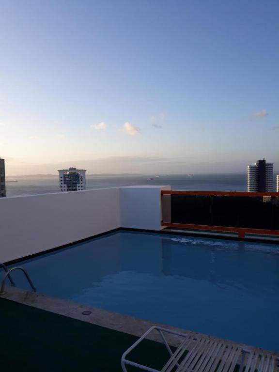 Apartamento Flat Luxo Bem Localizado No Bairro Da Barra Salvador de Bahía Exterior foto